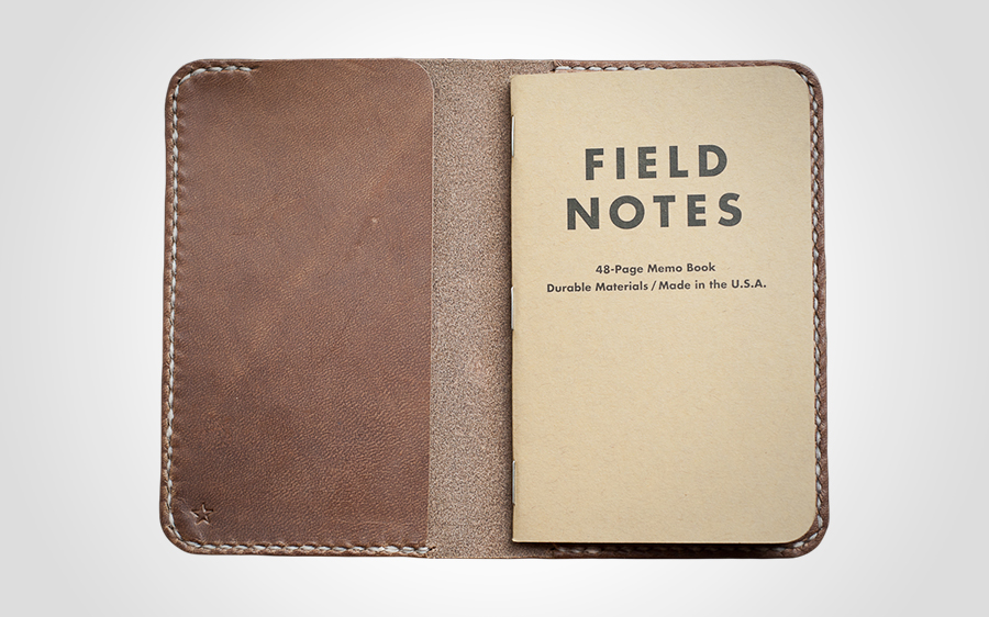 One Star Leather Goods Notebook Cover